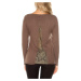 Trendy Koucla pulli LONDON with lace white Einheitsgroesse