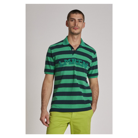 Polokošeľa La Martina Man Polo S/S 20/1 Cotton Jerse Bosphorus