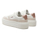 Calvin Klein Sneakersy Ff Cupsole Lace Up W/Ml Mix M HW0HW02125 Biela