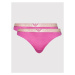 Emporio Armani Underwear Súprava 2 kusov klasických nohavičiek 163334 2R235 05873 Ružová