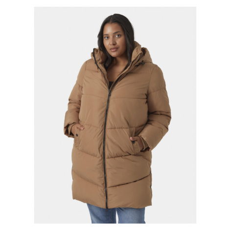 Vero Moda Curve Zimné bundy 10297304 Hnedá Regular Fit