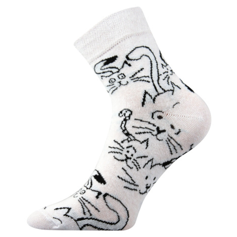 Boma Xantipa 31 Dámske vzorované ponožky BM000000816400104068 biela