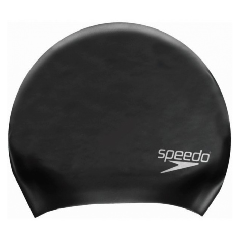 Speedo LONG HAIR CAP Plavecká čiapka na dlhé vlasy, čierna, veľkosť