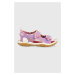 Detské sandále Keen Knotch Creek fialová farba