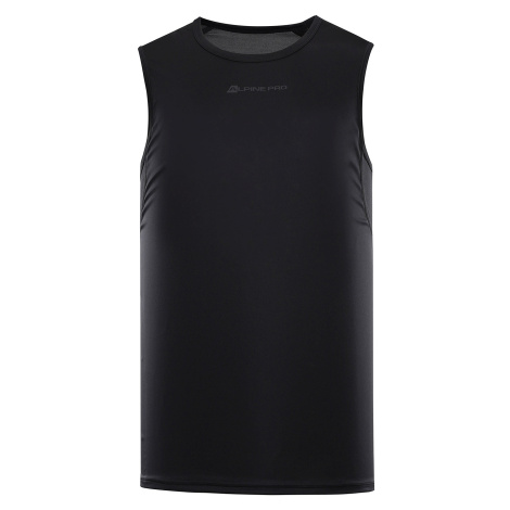 Men's quick-drying tank top ALPINE PRO MIXED black variant pa