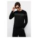 Trendyol Black Slim Fit Crew Neck Striped Knitwear Sweater