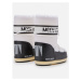 Juniorské vysoké zimné topánky MOON BOOT MB ICON NYLON JR-NA02 BLACK WHITE