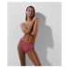 Plavky Karl Lagerfeld Ikonik 2.0 Lurex Bikini Bottom Ružová