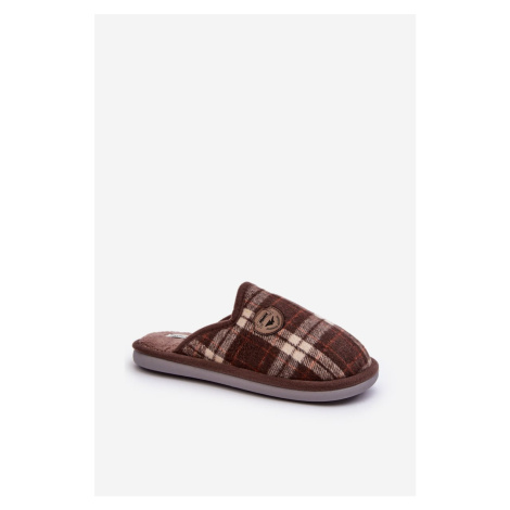 Men's Brown Slippers Kallile