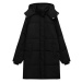 Pull&Bear Zimný kabát  čierna