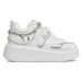 KARL LAGERFELD Sneakersy KL63544 Biela