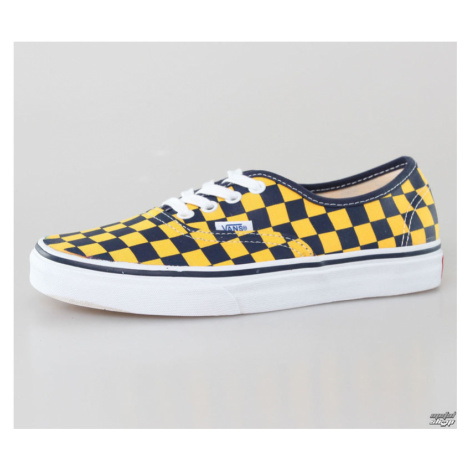 tenisky nízke VANS Authentic (Golden Coast) Čierna biela žltá