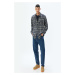 Koton Lumberjack Shirt Long Sleeves Flap Pocket Detail Cotton Blend