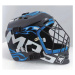 Florbalová maska MPS PRO FLAME - Black Blue