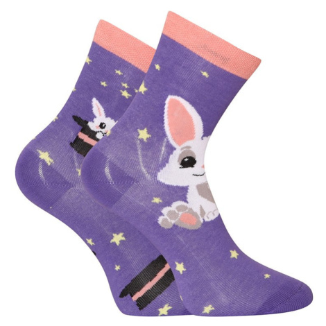 Veselé detské ponožky Dedoles Kúzelný králiček (GMKS202)