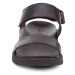 Kožené sandále Geox U XAND 2S B pánske, hnedá farba, U15BGB0003CC6003