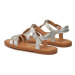 Geox Sandále J Sandal Karly Girl J4535H 0NFQD C1007 S Strieborná