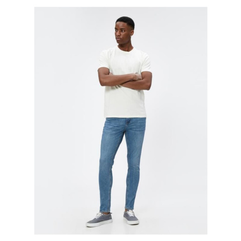 Koton Super Skinny Pánske Džínsy - 3sam40107nd