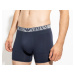 Pánske boxerky 2 pack 111912 2F720 61735 tm.modrá/vínová - Emporio Armani tm.modrá-vínová