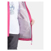 Ružová dievčenská nepremokavá bunda Kilpi Damiri