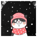 Mačka v zimnej čiapke - Camouflage LS