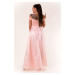 Dámske šaty HM2197 - YourNewStyle pudrovo-růžová