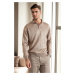 28296 Dewberry Polo Neck Mens Knit Sweater-VISION