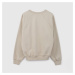 Mikina GAP Logo Sweatshirt Moonstone