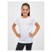 Biele dievčenské tričko SAM 73 Janli