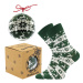 Lonka Elfi Unisex ponožky s vianočným motívom BM000002822200100638 zelená