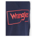 Wrangler Mikina Frame Logo W662HA114 112320240 Tmavomodrá Regular Fit