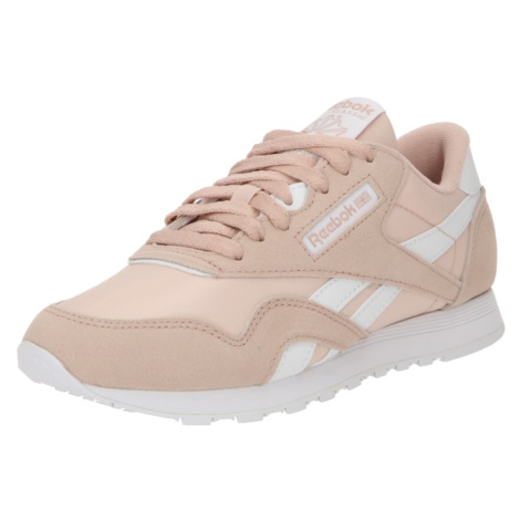 Reebok Nízke tenisky 'CLASSIC'  rosé / púdrová / biela