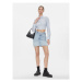 Tommy Jeans Džínsová sukňa Mom Cut Out Wb Uh Skirt Ah7011 DW0DW17217 Modrá Slim Fit