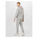 Nike Sportswear Joggingová súprava  sivá melírovaná / biela / čierna