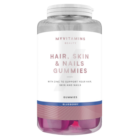 MyProtein MyVitamins Hair, Skin & Nails Gummies 60 cukríkov čučoriedka