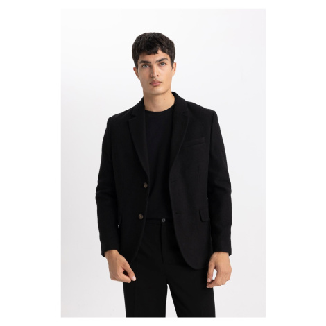 DEFACTO Modern Fit Jacket Collar Button-Down Blazer Jacket