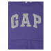 Fialové dievčenské šaty s logom GAP
