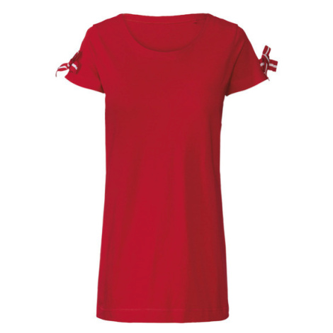 esmara® Dámske dlhé tričko (červená)