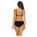 KORALOVO-ČIERNE PUSH-UP BIKINY RAFAELA FLAMINGO M-622 (6)