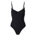 Calvin Klein Swimwear Jednodielne plavky  zlatá / čierna