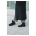Shapen Fluffy Black zimné barefoot topánky 42 EUR