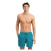 Pánske plavky ARENA MENS BEACH BOXER ALLOVER-600-green lake logo