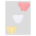 Yoclub Kids's Cotton Girls' Briefs Underwear 3-Pack BMD-0035G-AA30