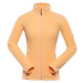 Women's fleece sweatshirt ALPINE PRO SIUSA peach