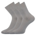 Boma Viktorka Dámske ponožky s extra voľným lemom - 3 páry BM000000624700100354 svetlo šedá