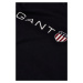 TRIČKO GANT REG PRINTED GRAPHIC T-SHIRT BLACK