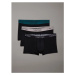 Pánske boxerky CALVIN KLEIN 3 PACK-LOW RISE TRUNK-B- BLACK, ASH, MEDITERRANEA WBS