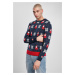 Men's Christmas Sweater Nicolaus And Snowflakes