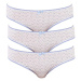 3PACK Ladies Panties Molvy blue