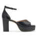 Simple Sandále MURCIA-109610 Čierna